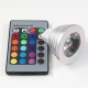3W DC12V MR16 color changing RGB LED Bulb Light Spot Lamp With 24Keys IR Remote Control BAR Home Decoration